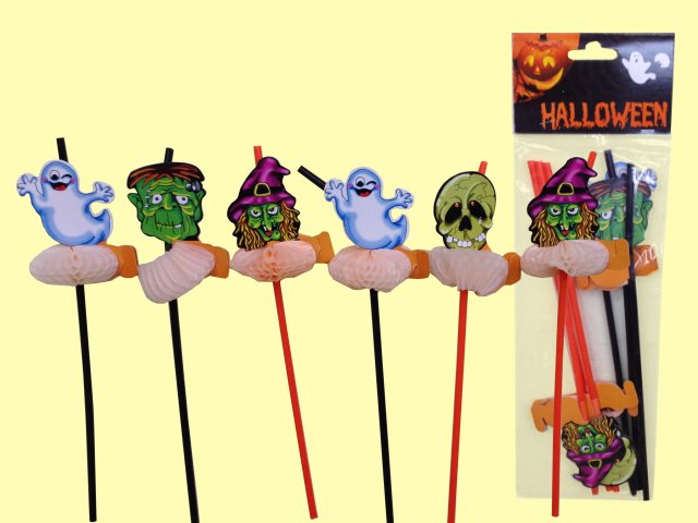 Halloween  cannucce 24 set da 6 pz.