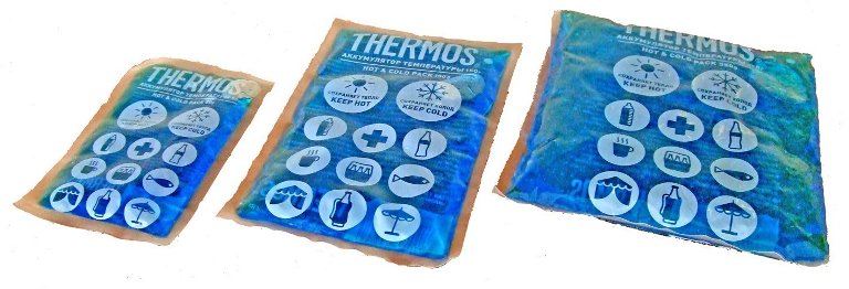 GEL PACK caldo/freddo 3 Pz. da 350 ml.