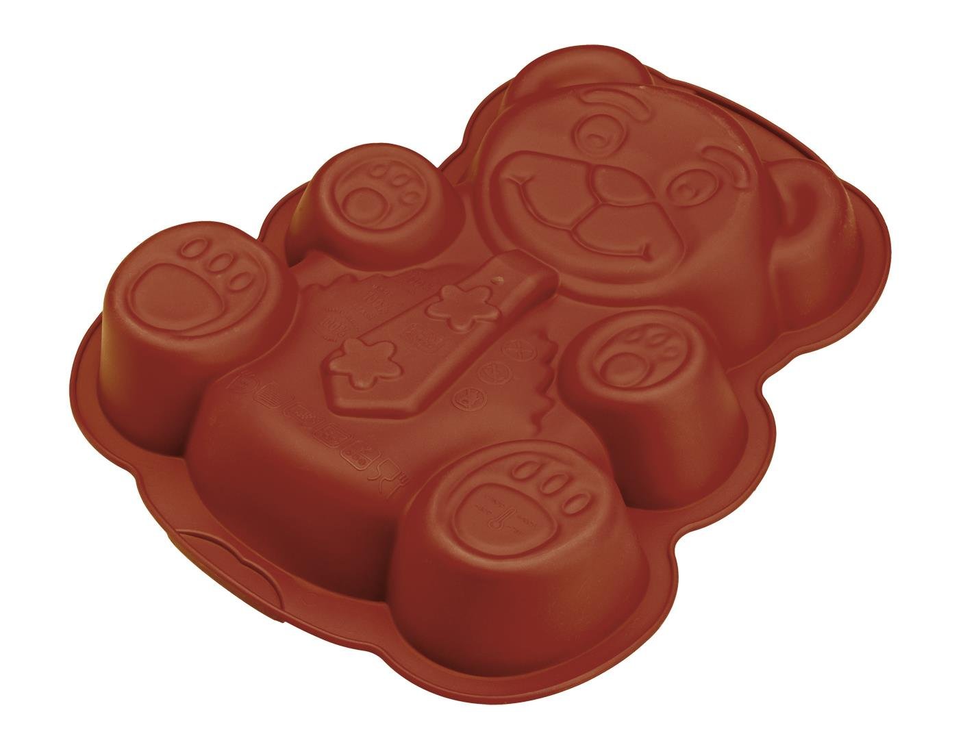 TORTIERA ORSETTO TEDDY in silicone 