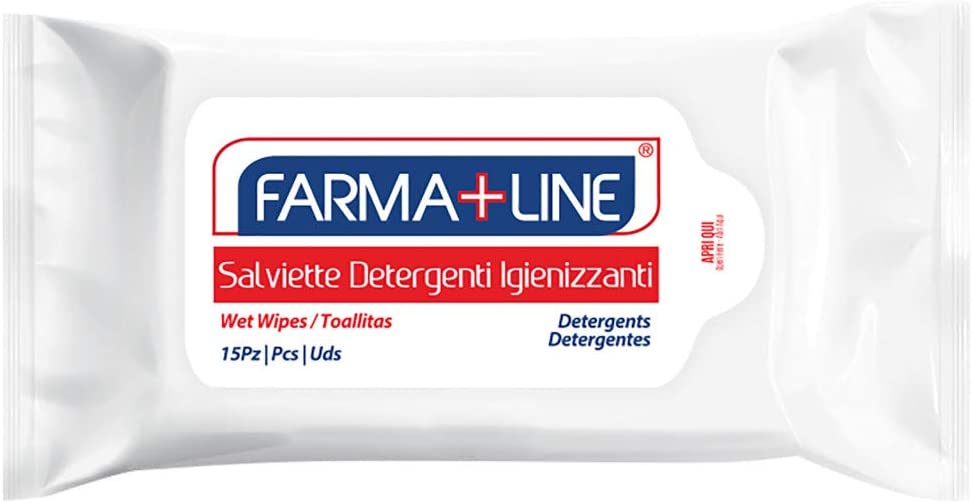 SALVIETTINE IGIENIZZANTI set 10 Pz. da 15